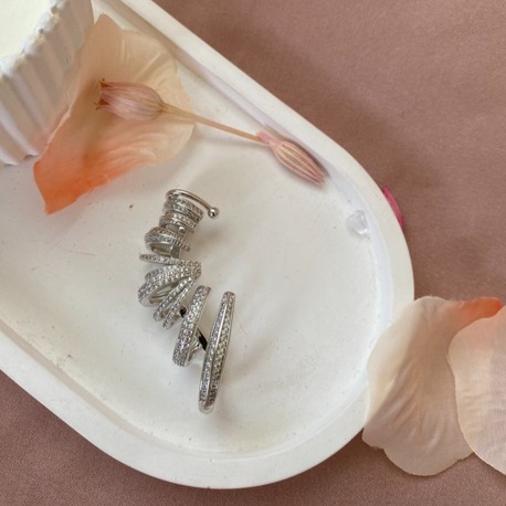 glint küpe&earcuff | altın kaplama