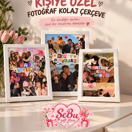 Kişiye Özel Anı Çerçeveleri 13x18 Boyutu