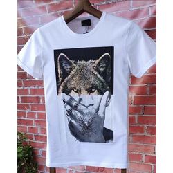 wolf man tshirt