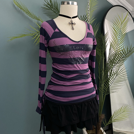 Wing Graphic Long Sleeve Top 