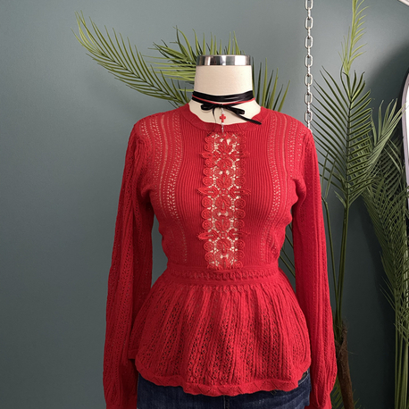 Peplum Knit