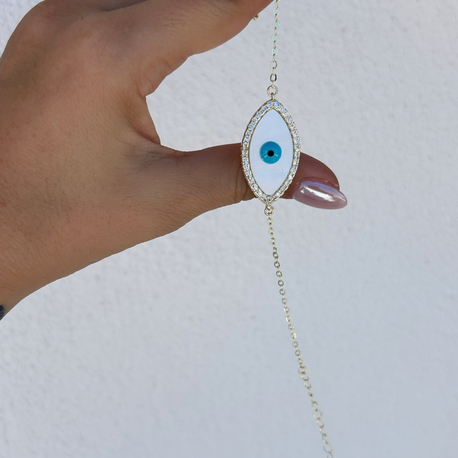Premium seri tasarım göz bileklik 