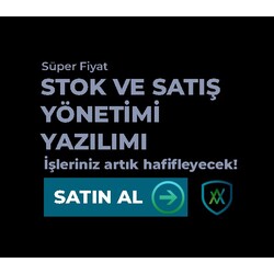 Stok takip ve ön muhasebe yazılımı