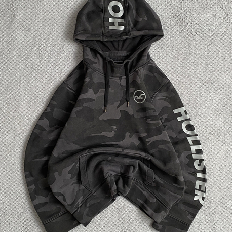 Vintage 2000s Hollister Camo Hoodie