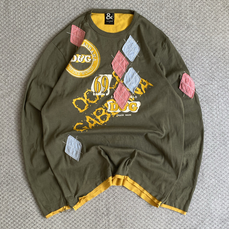 Vintage Y2K Dolce Gabbana Long Sleeve