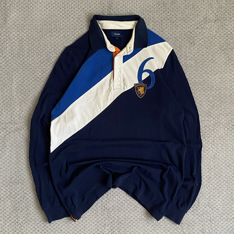 Vintage Polo Rugby Style Long Sleeve