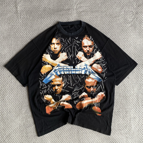 Vintage 90s Metallica T-Shirt Tee