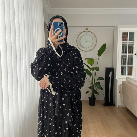 Papatyalı namaz elbisesi 