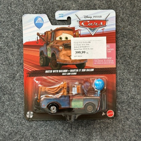 Disney Pixar Cars Mater With Balloon (2021)