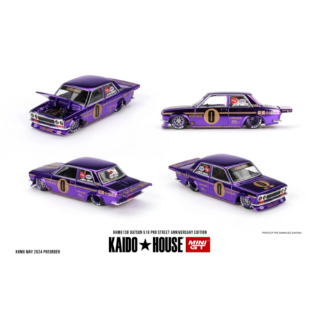 Mini GT x Kaido House 138 Datsun 510 Pro Street Anniversary Edition