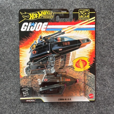 Hot Wheels G.I.JOE Cobra H.I.S.S. Pop Culture Premium (2025)