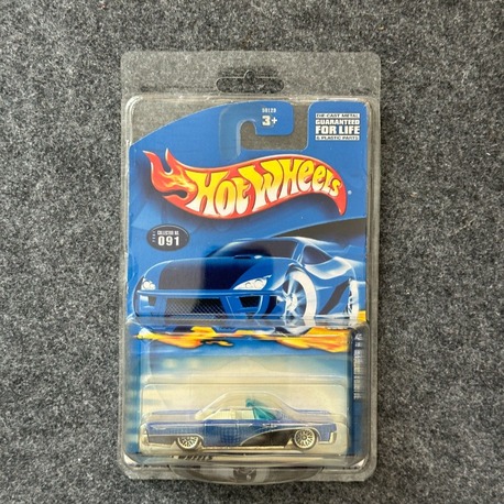 Hot Wheels 2001 Blue '64 Lincoln Continental (2000)