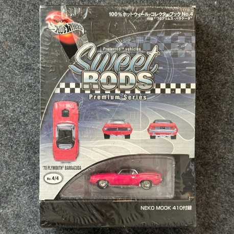 Hot Wheels "Sweet Rods" '70 Plymouth Barracuda Collector's Book (2002)