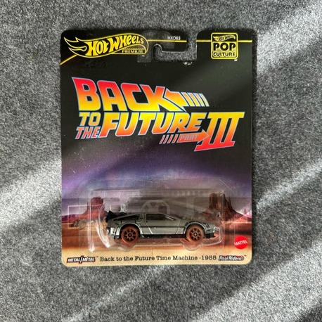 Hot Wheels Back To The Future Time Machine Pop Culture Premium (2025)