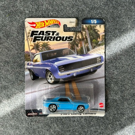 Hot Wheels 1969 Chevy Camaro Fast & Furious Premium (2022)