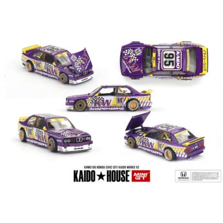 Mini GT x Kaido House 194 BMW M3 Kaido KW V1