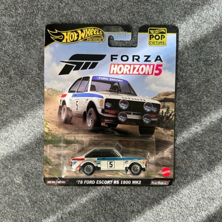 Hot Wheels '78 Ford Escort RS 1800 MK2 Forza Horizon Pop Culture Premium (2023)