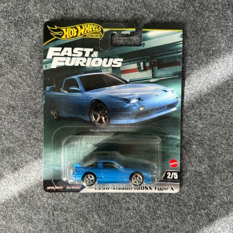 Hot Wheels Nissan 180SX Type X Fast & Furious Premium (2024)