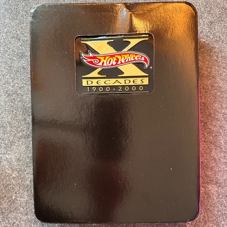 Hot Wheels Decades 1900-2000 Collectible Tin Set (2002)