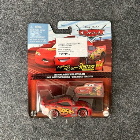 Disney Pixar Cars Lightning McQueen With Rusteze Sign (2021)