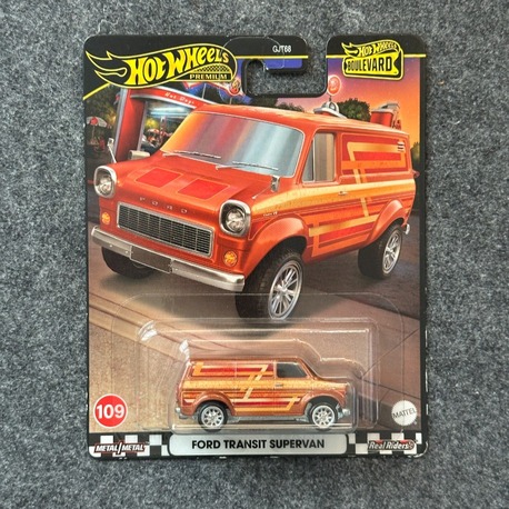 Hot Wheels Ford Transit Supervan Boulevard Premium (2020)