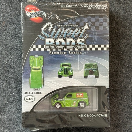 Hot Wheels "Sweet Rods" Anglia Panel Collector's Book (2002)