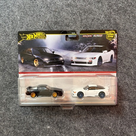 Hot Wheels Premium Car Culture Nissan 180SX & Nissan SilEighty 2'li Set