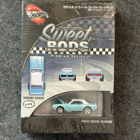 Hot Wheels "Sweet Rods" Mercury Cougar Collector's Book (2002)