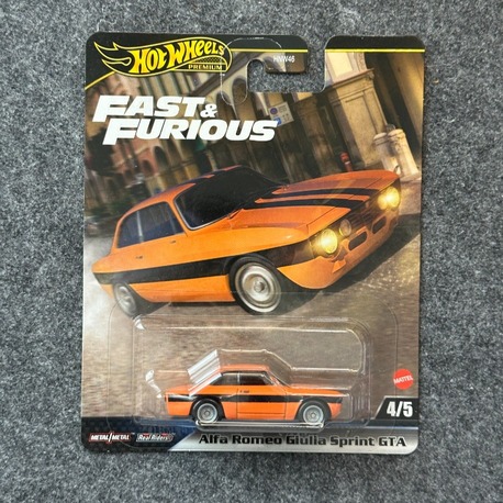 Hot Wheels Alfa Romeo Giulia Sprint GTA Fast & Furious Premium (2024)