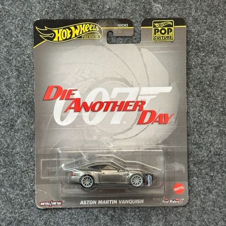 Hot Wheels 007 Aston Martin Vanquish Pop Culture Premium (2024)