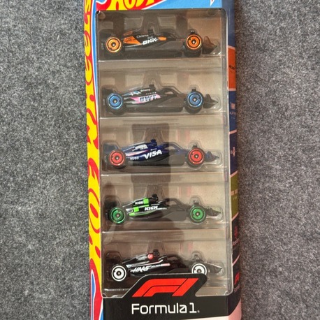 Hot Wheels Formula 1 5'li Regular Set