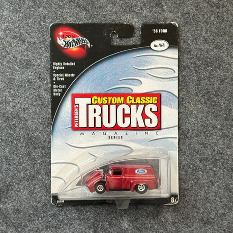 Hot Wheels 100% Petersen's Custom Classic Trucks Magazine Series '56 Ford Panel Truck (200