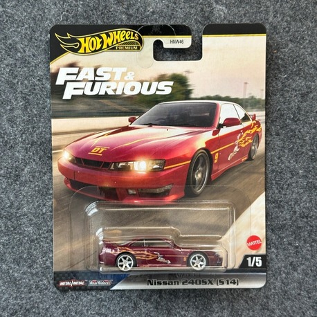 Hot Wheels Nissan 240SX (S14) Fast & Furious Premium (2024)