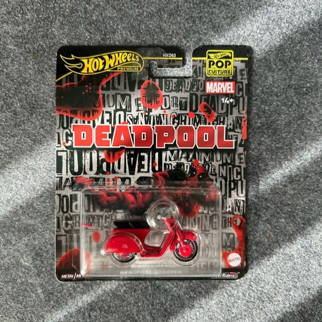 Hot Wheels Deadpool Scooter Pop Culture Premium (2024)