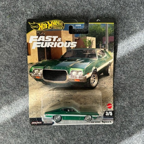 Hot Wheels 972 Ford Gran Torino Sport Fast & Furious Premium (2023)