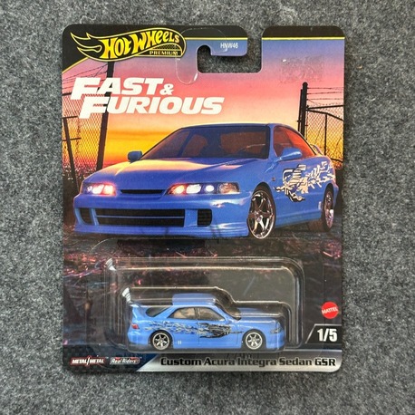 Hot Wheels Custom Acura Integra Sedan GSR Fast & Furious Premium (2023)