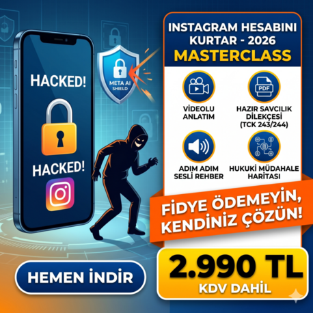  Instagram Hesabını Geri Al - 2026 GÜNCEL Masterclass!