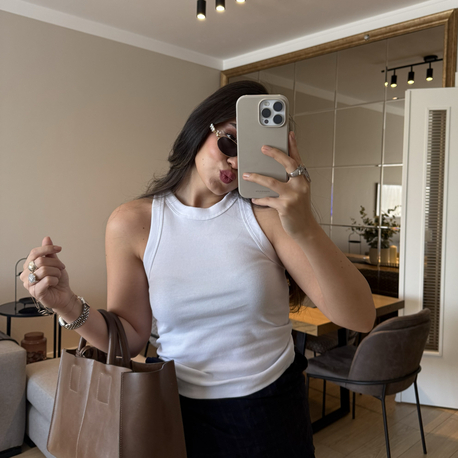 Premium Model Beyaz Atlet