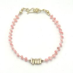 Pink Tourmaline Bracelet