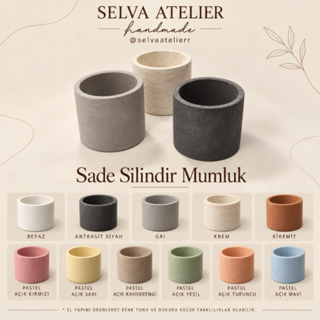 Sade Silindir Mumluk