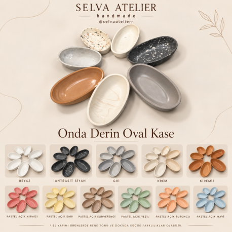 Onda Derin Oval Kase