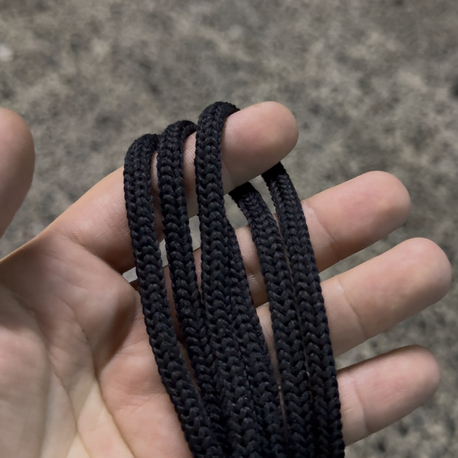 POLYESTER 6MM İÇİ BOŞ İP (1KG)
