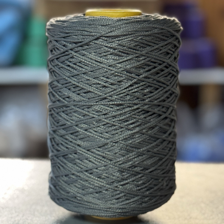 3MM POLYESTER ANTRASİT MAKROME İPİ (1KG)