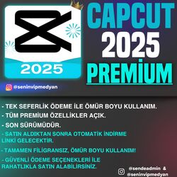 CAPCUT PREMİUM 2025 ( TÜM PRO ÖZELLİKLER AÇIK )