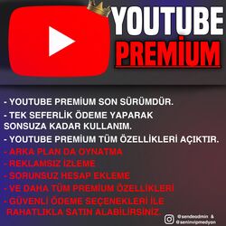 YOUTUBE PREMİUM ( TÜM PREMİUM ÖZELLİKLER AÇIK )