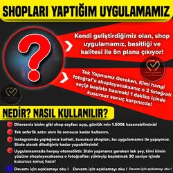 SHOPLARI YAPTIĞIM UYGULAMAMIZ ( VİP ) 