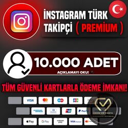 İNSTAGRAM TÜRK TAKİPÇİ ( PREMİUM ) 10.000 ADET