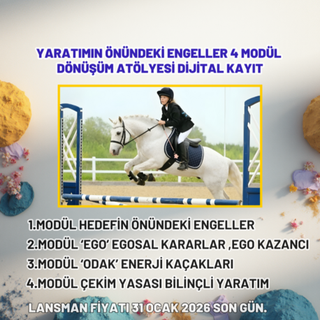 YARATIMIN ÖNÜNDEKİ ENGELLER DÖNÜŞÜM ATÖLYESİ