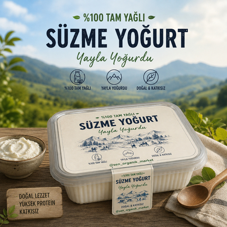 SÜZME YOĞURT