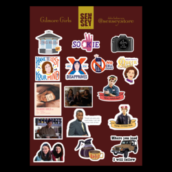 gilmore girls sticker
